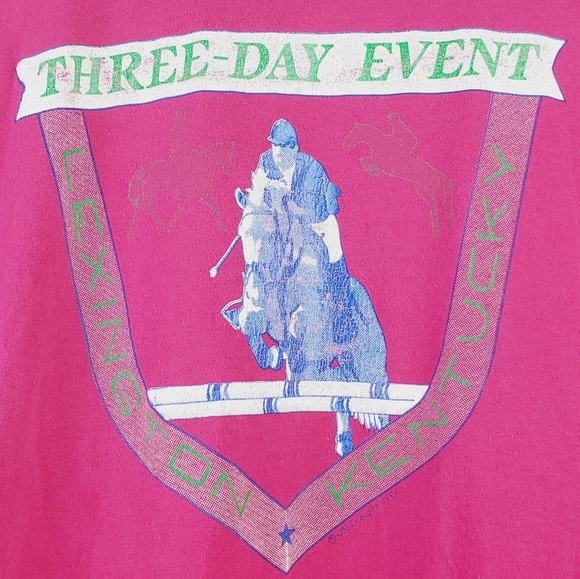 Vtg 1994 Rolex Lexington Kentucky 3-Day Event Tee - Picture 2 of 7